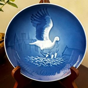 1984 Mothers Day Copenhagen Porcelain Plate